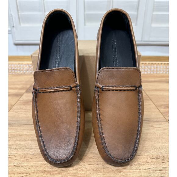 Allen Edmonds Super Sport Driver Loafers Mocha Brown Leather Size 8 Dressy Comfy main image 15